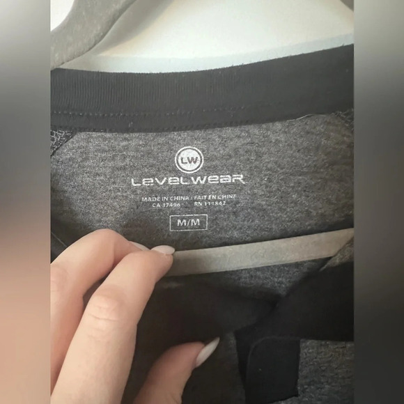 Saskatchewan Roughriders |  Black/Grey Baseball Tee Henley | Size M - Picture 4 of 7